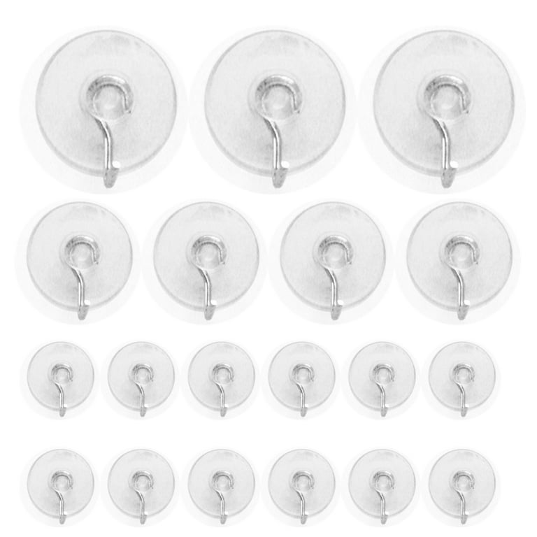 10 Pc Glass Window Wall Hooks Hanger Kitchen Bathroom Strong Suction Cup Sucker